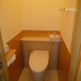 ＬＩＸＩＬキャビネット付きトイレ『リフォレ』でスッキリ空間の実現！　恵庭市