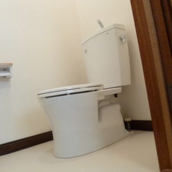 札幌市　超節水4.8L洗浄のＴＯＴＯタンク式トイレにリフォームで快適に！！