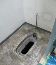 和式トイレ解体3