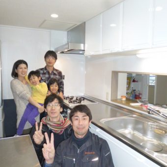 タカラスタンダードホーローシステムキッチン『エーデル』で快適なキッチンへ　札幌市