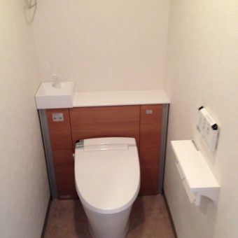 こんなにスッキリ！！ＬＩＸＩＬキャビネット付きトイレ『リフォレ』　札幌市