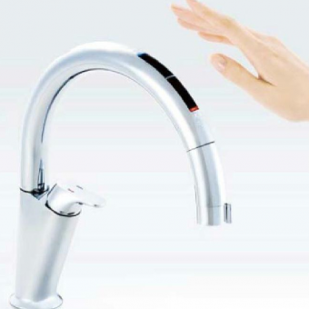 LIXIL INAX キッチン用 タッチレス水栓ナビッシュ