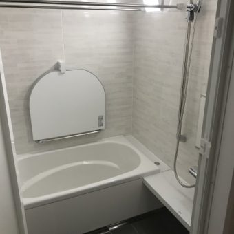 『伸びの美浴室』でタイルユニットの寒さとお掃除から解放施工事例！札幌市