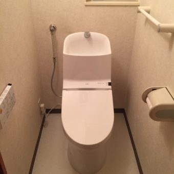 札幌市　ＴＯＴＯトイレ『ＧＧ－800／手洗器付き』にリフォームで使いやすく快適に！