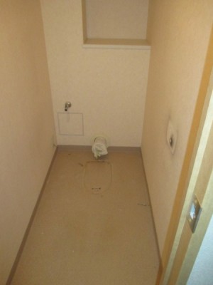 トイレ撤去