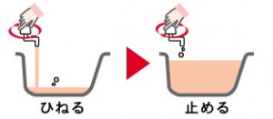 電気温水器湯沸し　簡単操作