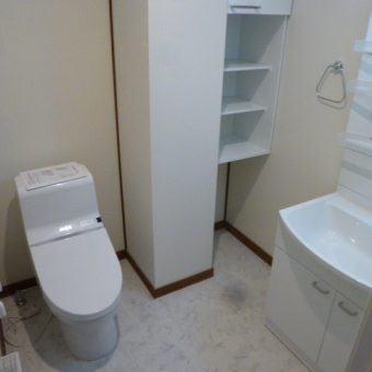 納戸をトイレ・洗面スペースへリフォーム！トイレ編　札幌市
