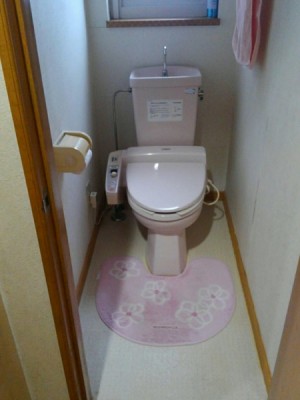 施工前トイレ