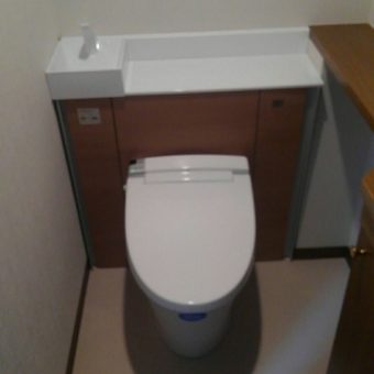 収納プラスで見た目もスッキリしたトイレへ！札幌市