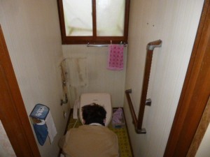 トイレ撤去