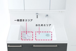 すべり台ボウルエリア分け