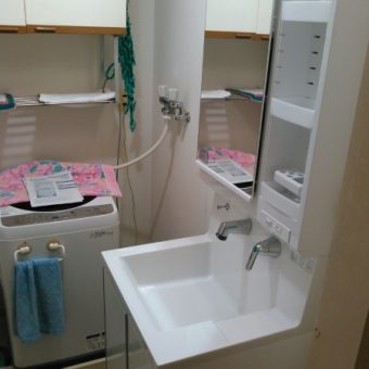 タカラスタンダードホーロー洗面化粧台『ファミーユ』で快適に！札幌市