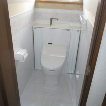 タカラの『ティモニＣシリーズ』でスタイリッシュな収納一体型ですっきりトイレ！札幌市
