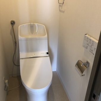 ＴＯＴＯウォッシュレット一体形トイレ『ＨＶシリーズ』へリフォーム！札幌市
