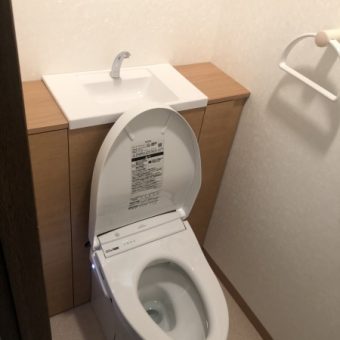 ＴＯＴＯ収納付きトイレ『レストパル』交換施工事例！札幌市マンション