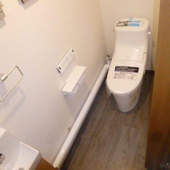 事務所和式トイレをLIXIL『アメージュZA』で快適洋式トイレへリフォーム！札幌市事務所