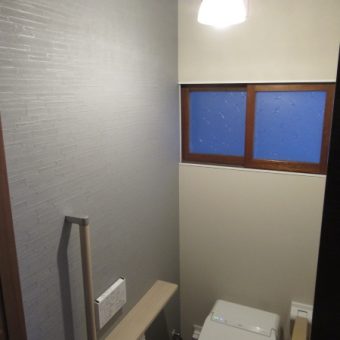 男女別トイレをひとつの洋式トイレ空間へとリフォーム!札幌市戸建
