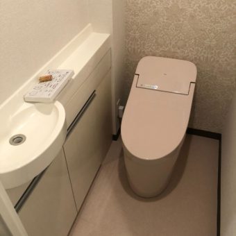 TOTO『ＧＧ』シリーズで超すっきりトイレ空間へとリフォーム！札幌市マンション