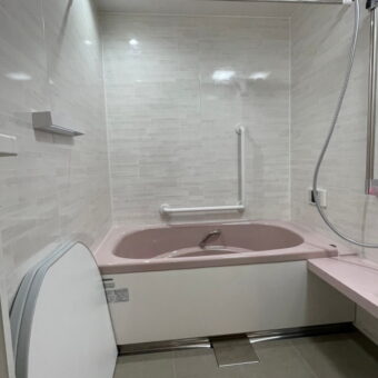 清掃性バツグンのホーロークリーン浴室パネルでいつもキレイなバスルーム！札幌市マンション