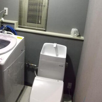 トイレ移設交換、洗面化粧台移設リフォームで使いやすい空間へ！札幌市戸建