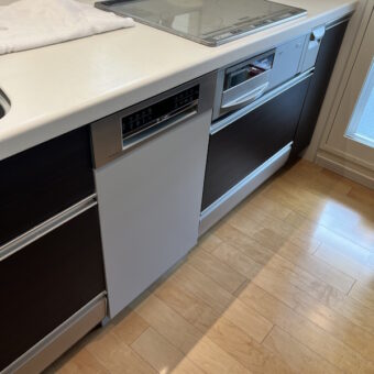 ボッシュ食器洗い機ゼオライトシリーズ幅45cmモデルへ交換リフォーム！札幌市マンション