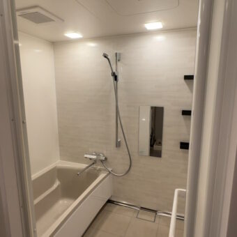 浴室のお掃除がぐんとラクになる、家事ラク仕様のバスルームへ！札幌市マンション
