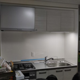 LIXIL（リクシル）システムキッチン『シエラＳ』へすっきりシンプルリフォーム！札幌市マンション