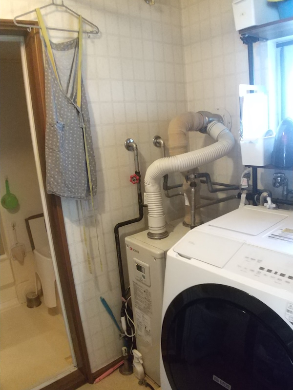 1施工前洗面UT給湯