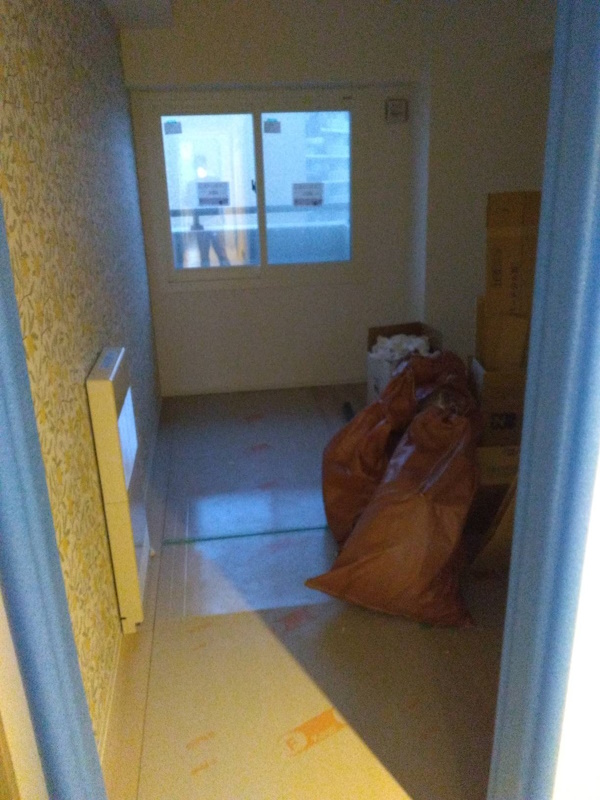 3施工中居室洋室