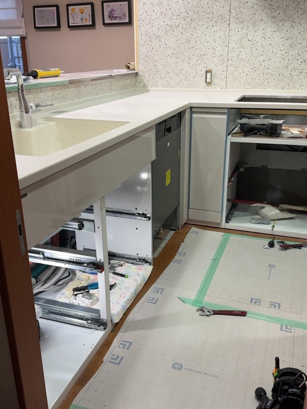6施工中