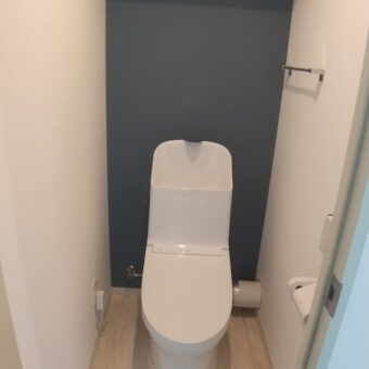 TOTOのWL一体型便器『ZR1/手洗あり』ですっきりシンプルなトイレリフォーム!札幌市マンション