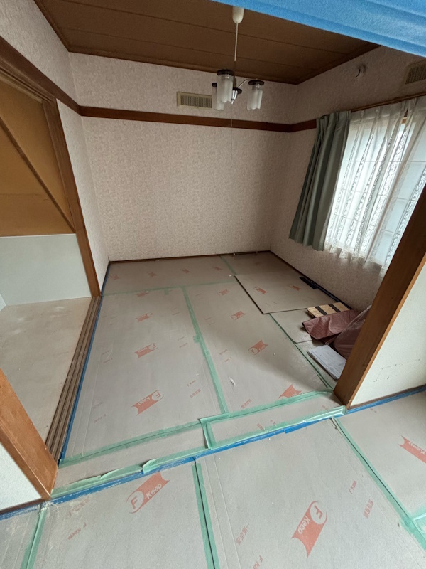 3施工中1F和室A