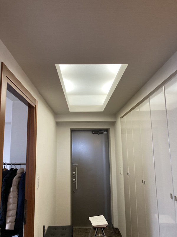 施工前玄関