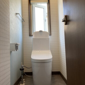 TOTOウォシュレット一体型便器『GG-800』でキレイが続く快適トイレへリフォーム！札幌市戸建