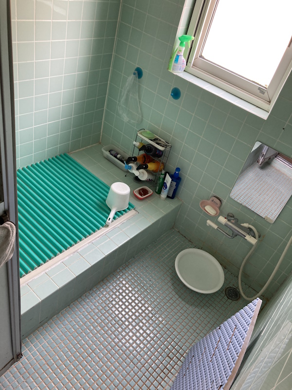 1施工前お風呂在来