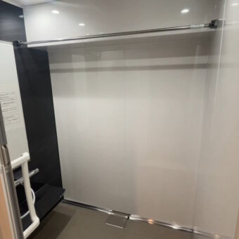 ユニットバスからシャワーユニットへ、洗面所拡張で生活スタイルにフィット!お風呂(浴室・ユニットバス)リフォーム 江別市戸建