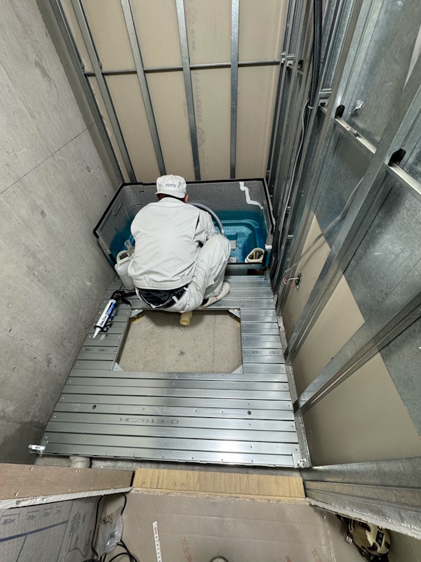 2お風呂施工中2