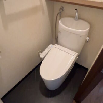TOTO組み合わせ便器『ピュアレストＥＸ』＋ＷＬ『ＳＢ』へすっきりトイレリフォーム！札幌市マンション