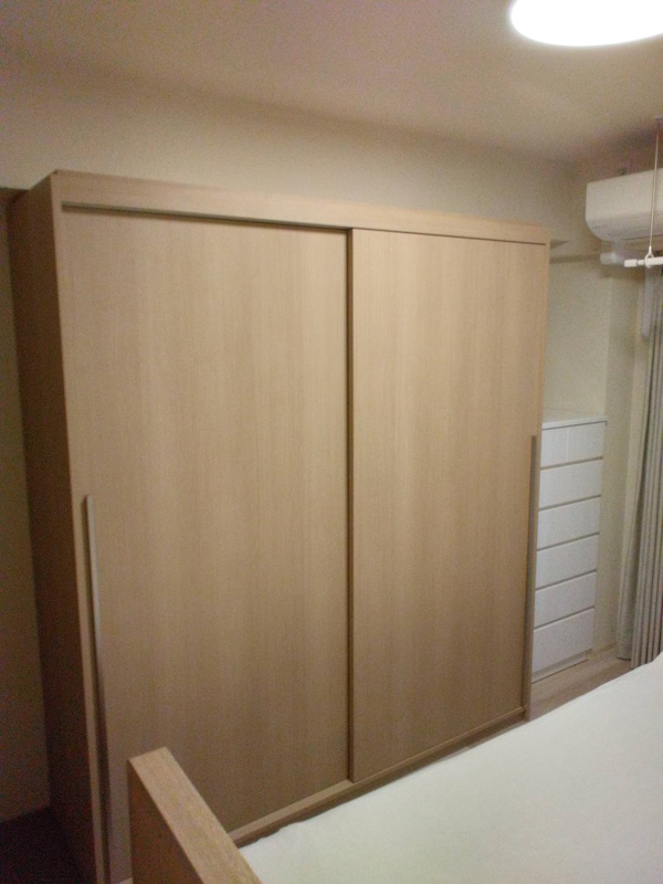 5施工後寝室収納