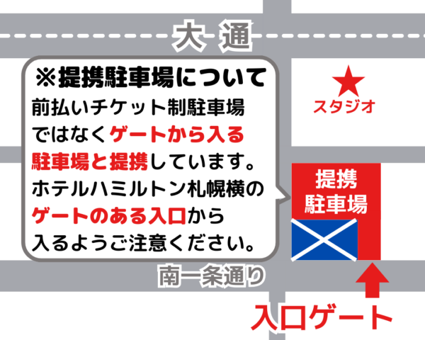 提携駐車場について