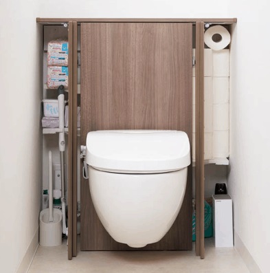 フロートトイレ収納