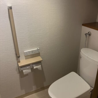 超節水の4.8L洗浄のすっきりデザイントイレで、お掃除もラクラク!札幌市マンション