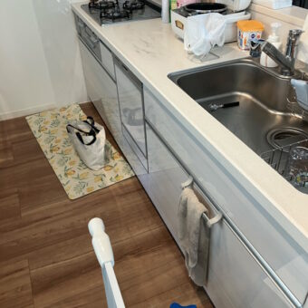 パナソニック単品販売用幅45㎝フロントオープンビルトイン食器洗い乾燥機へ交換リフォーム!札幌市戸建