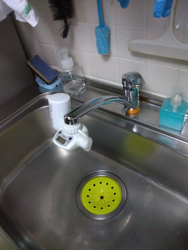 1施工前キッチン水栓