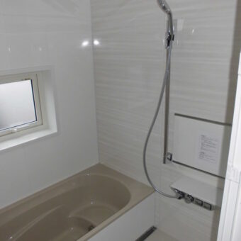 お掃除がラクになるから、お風呂時間も楽しくなるバスルーム『グランスパ』へ！お風呂（浴室・ユニットバス）リフォーム 江別市戸建