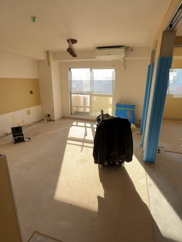 3居室施工中3