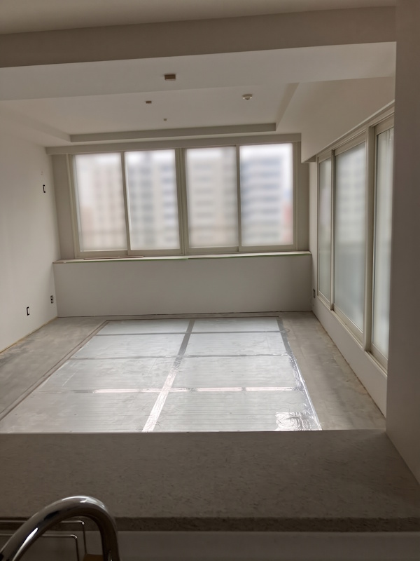 3施工中居室